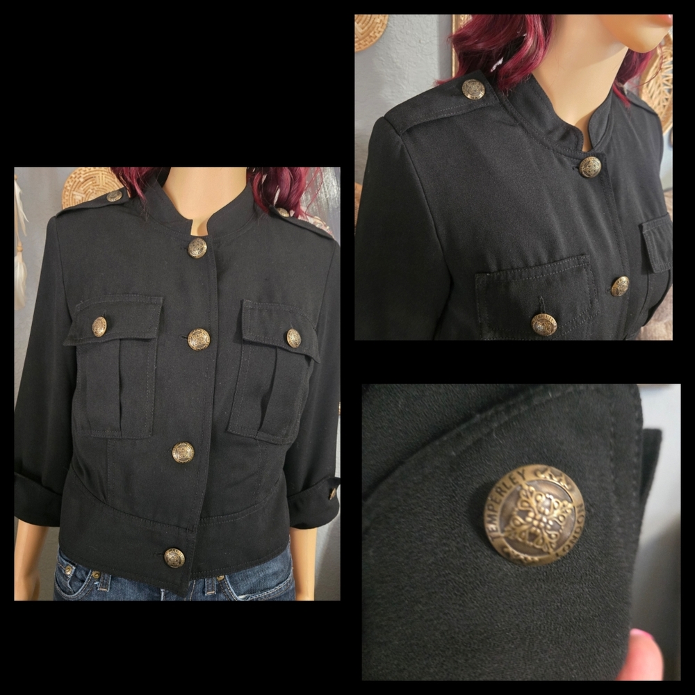 Fitted Bell Boy Style Jacket
